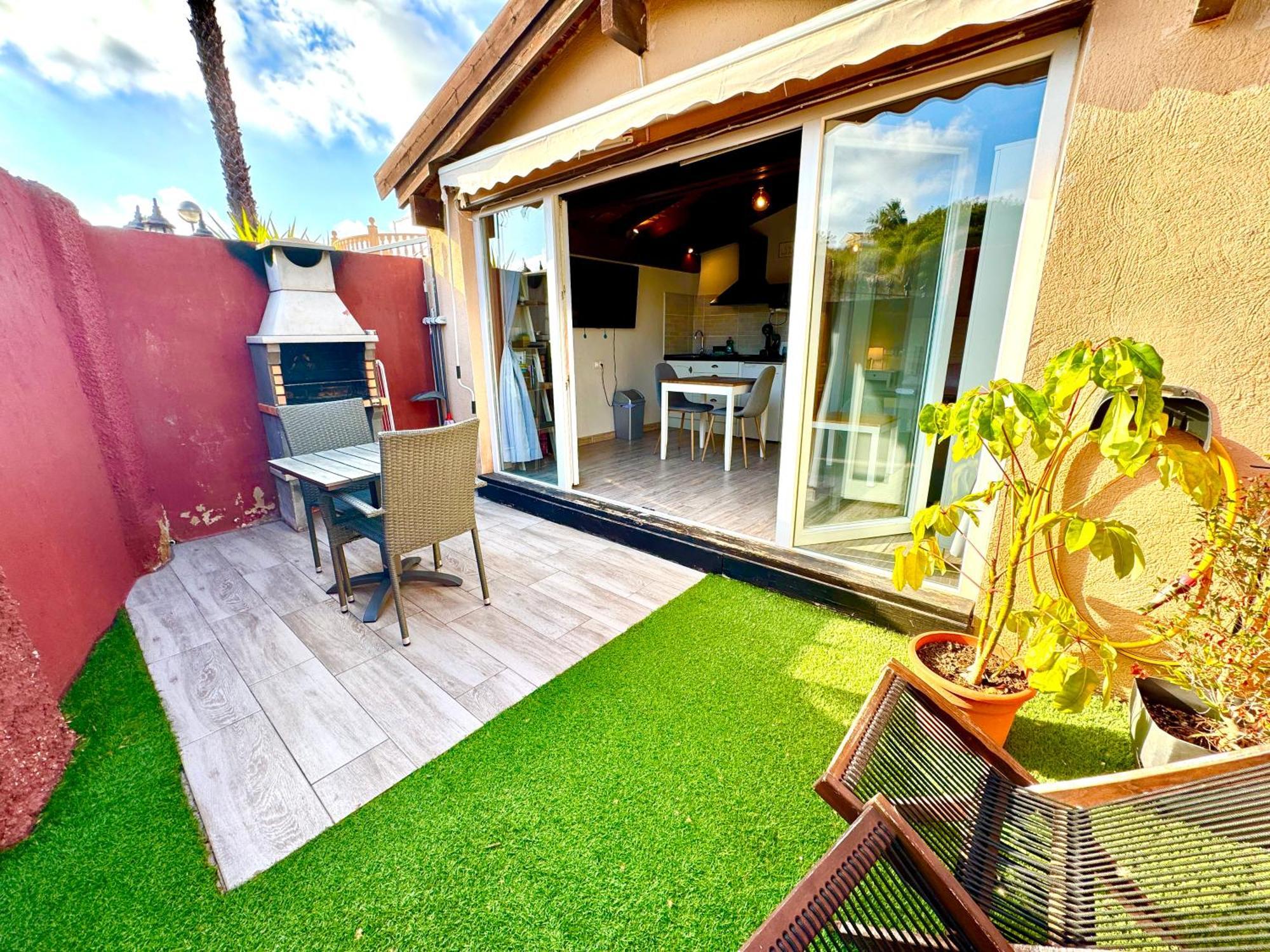 3 Casita-Estudio Con Jardin En La Playa Puerto Marino Exteriér fotografie
