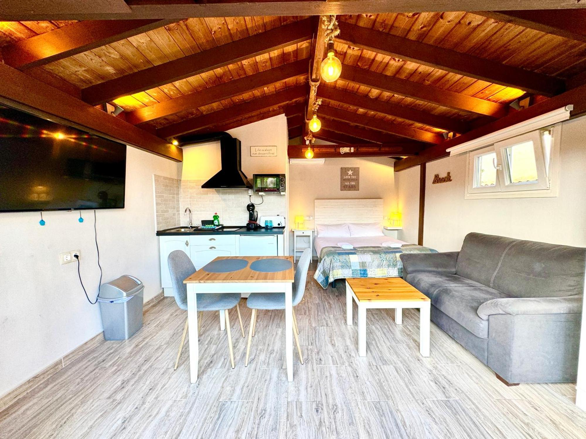 3 Casita-Estudio Con Jardin En La Playa Puerto Marino Exteriér fotografie
