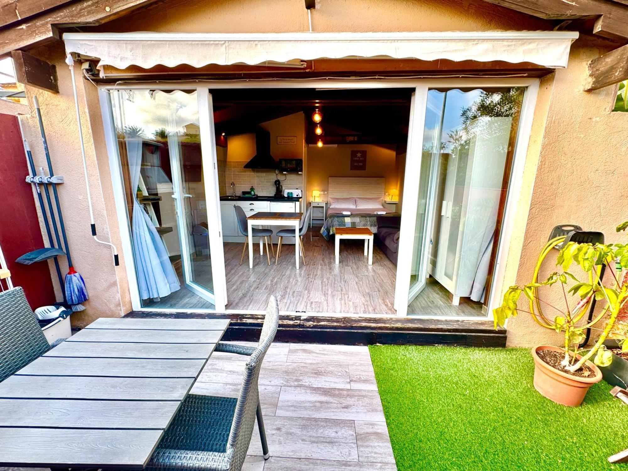 3 Casita-Estudio Con Jardin En La Playa Puerto Marino Exteriér fotografie