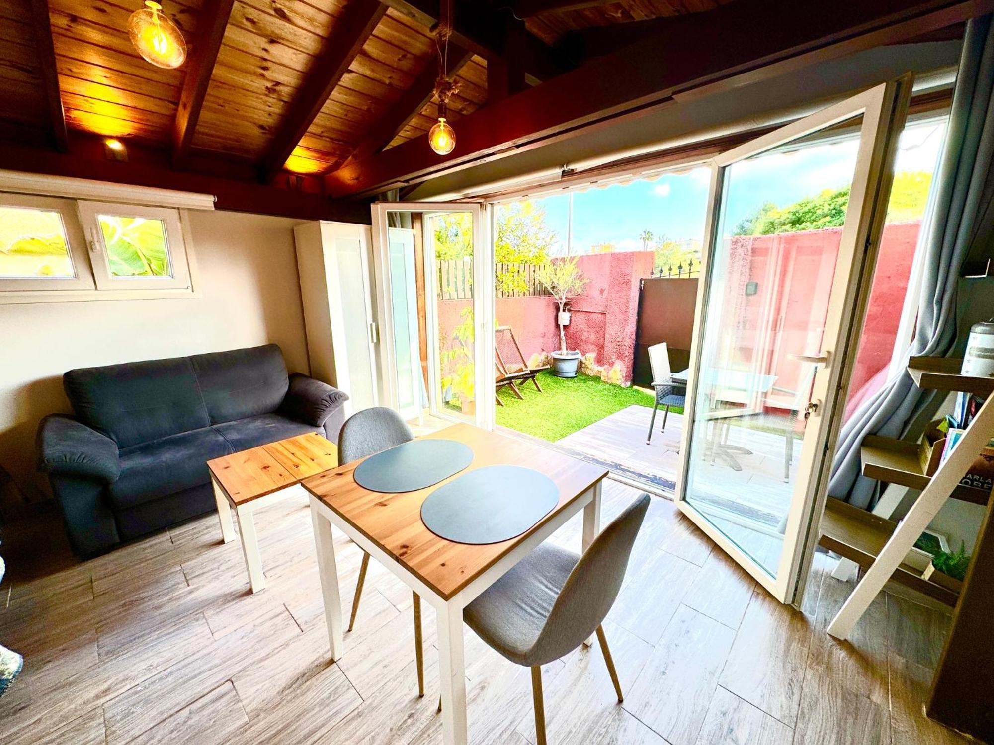 3 Casita-Estudio Con Jardin En La Playa Puerto Marino Exteriér fotografie